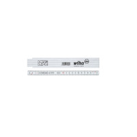 Produktbild för Wiha fiberförstärkt tumstock Longlife® 2 m metrisk, 10 delst...
