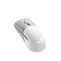 Produktbild för ASUS ROG Keris Wireless AimPoint - mus - 2.4 GHz, USB 2.0, Bluetooth 5.1 LE - månskensvit