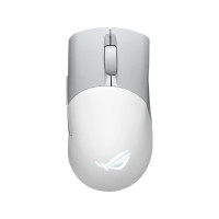 Produktbild för ASUS ROG Keris Wireless AimPoint - mus - 2.4 GHz, USB 2.0, Bluetooth 5.1 LE - månskensvit