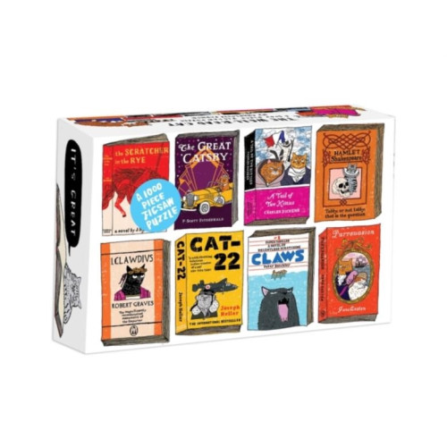 Thames & Hudson Ltd. Pussel Well-Read Cats 1000 bitar