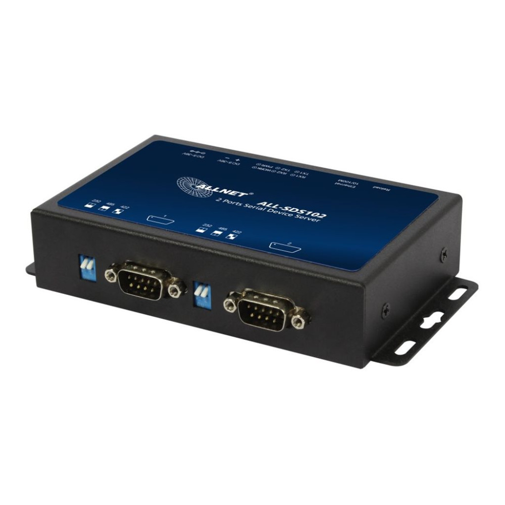 Produktbild för ALLNET ALL-SDS102v2 - medieomvandlare - RS-232, RS-422, RS-485, 10Mb LAN, 100Mb LAN