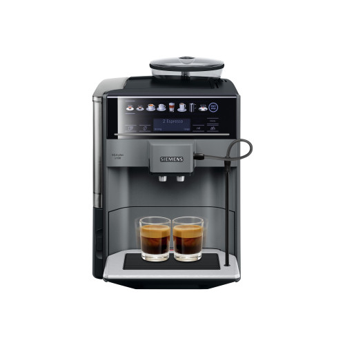 Siemens Siemens EQ.6 plus s100 TE651209RW - automatisk kaffekokare med mjölkskummare - 15 bar - svart