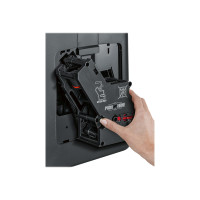 Produktbild för Siemens EQ.6 plus s100 TE651209RW - automatisk kaffekokare med mjölkskummare - 15 bar - svart