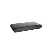 Produktbild för Belkin Universal Secure Single-Head - omkopplare för tangentbord/video/mus/ljud - 4 portar