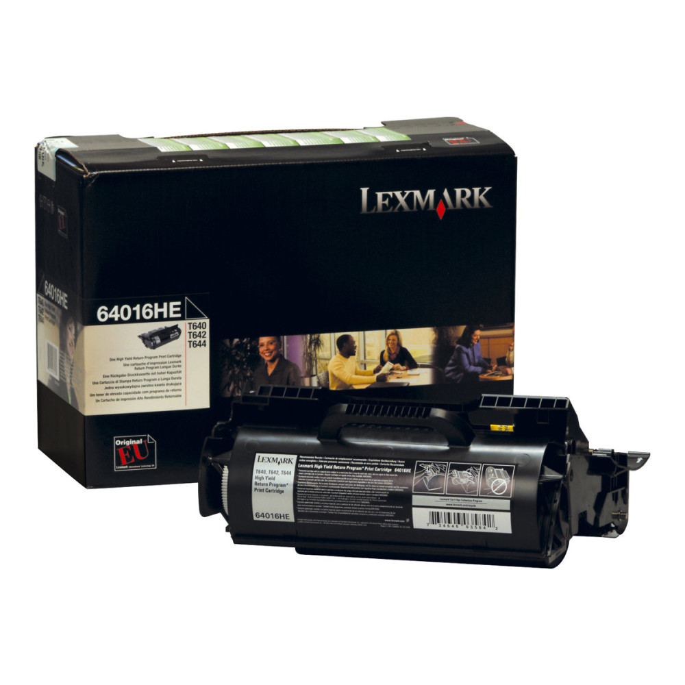 Produktbild för Lexmark - Lång livslängd - svart - original - tonerkassett - LRP