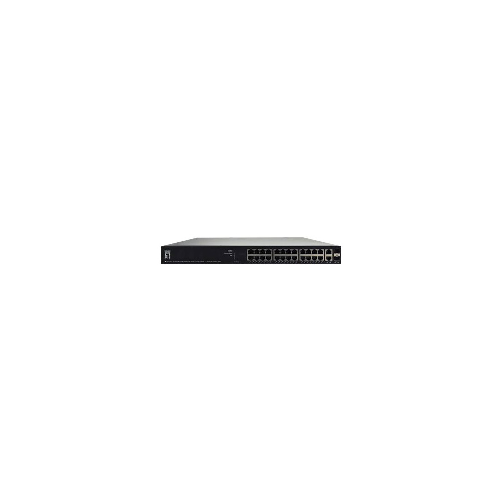 Produktbild för LevelOne GEP-2651 - switch - 26 portar - smart - rackmonterbar