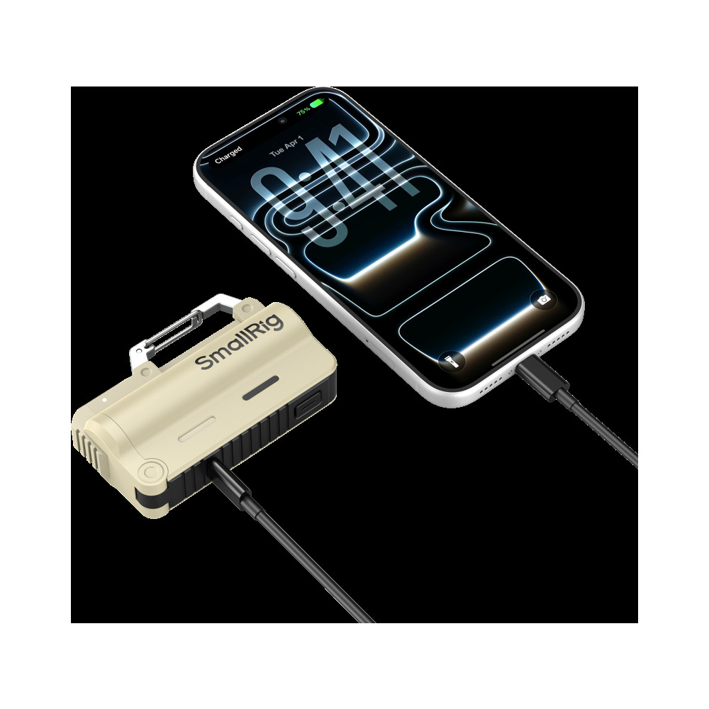 Produktbild för SmallRig 6089 10000mAh Battery and Charger Kit for 21700 Battery Brown