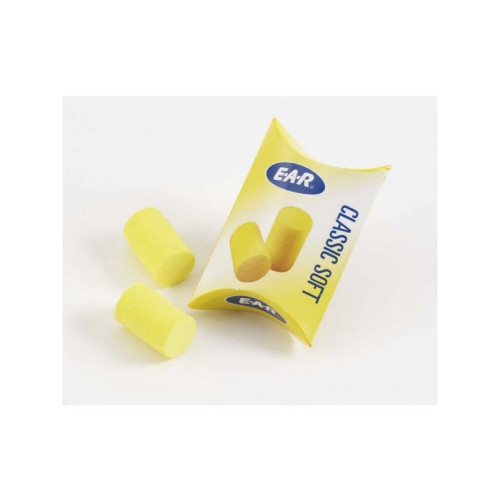 3M 3M PP-01-002, Återanvändbara öronproppar, Gul, 28 dB, PVC, L...