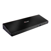 Produktbild för Club 3D SenseVision Connect USB C 3.2 Gen1 Universal Triple 4K Charging Dock - dockningsstation - USB-C 3.2 - 3 x HDMI, 2 x DP - 1GbE
