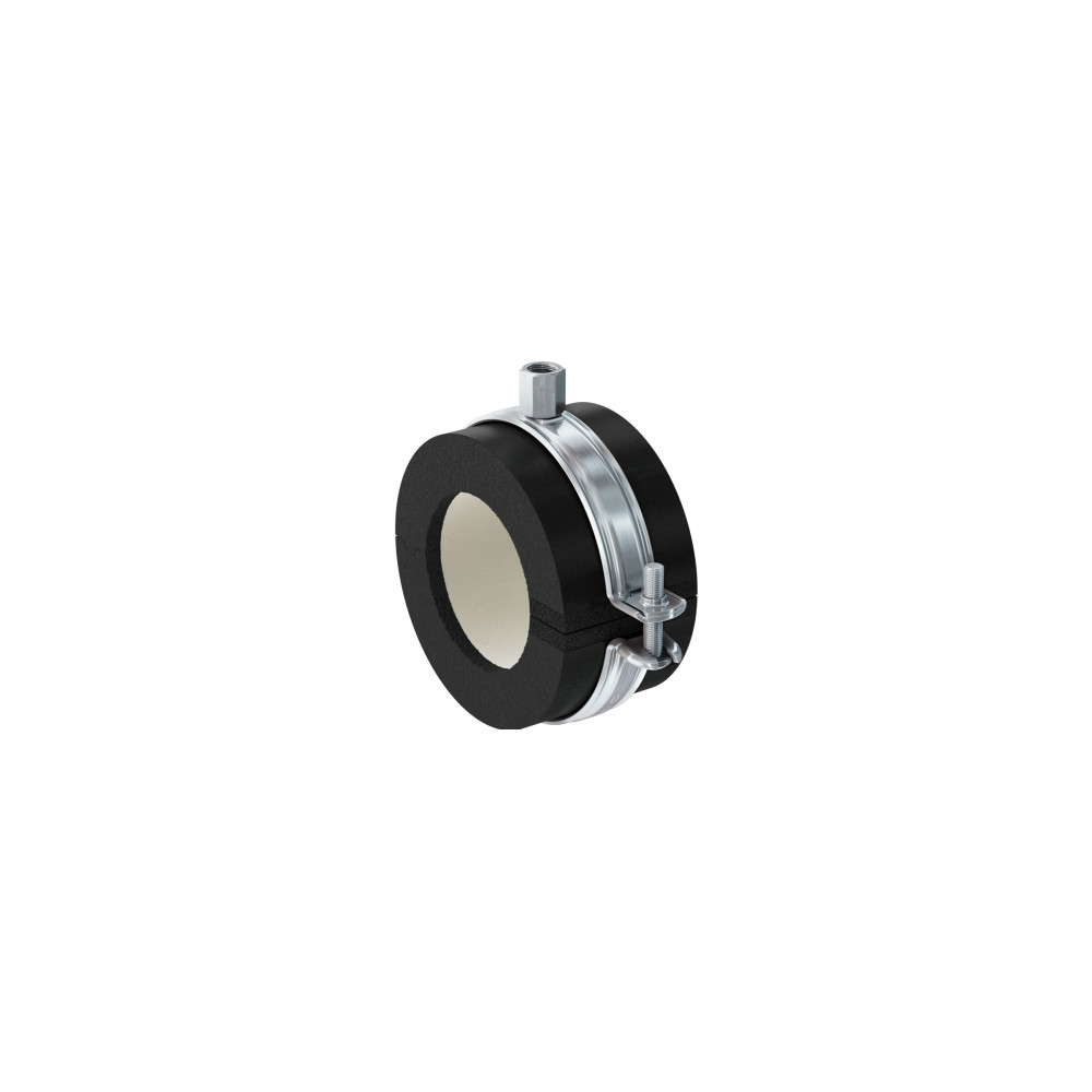 Produktbild för Fischer 560909, Rörklammer, Svart, Metallisk, 25