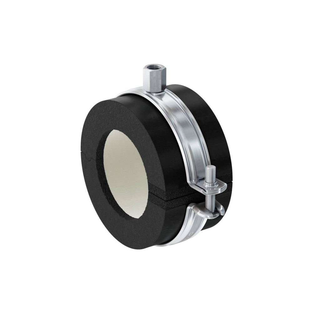 Produktbild för Fischer 560909, Rörklammer, Svart, Metallisk, 25