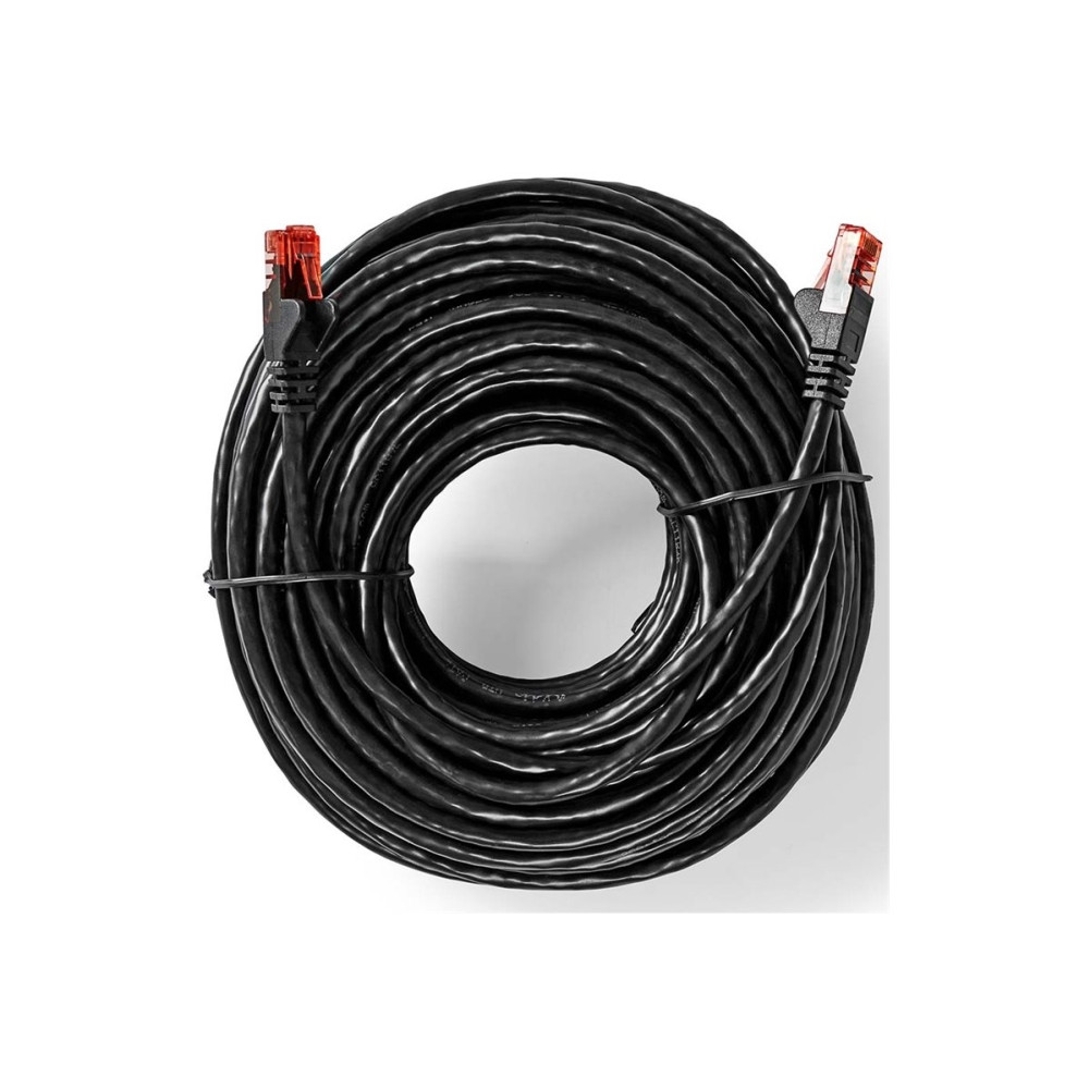 Produktbild för Nedis patch-kabel - 30 m - svart