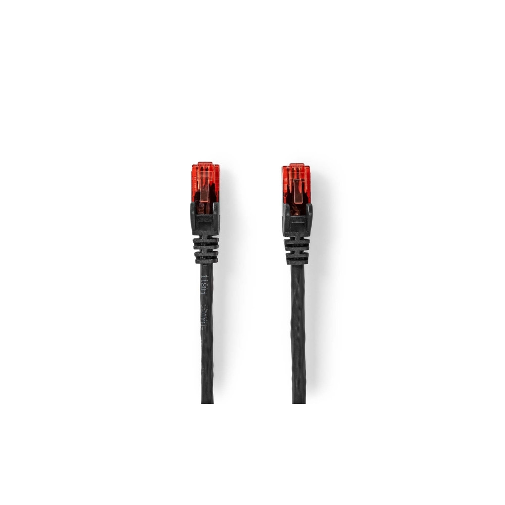 Produktbild för Nedis patch-kabel - 30 m - svart