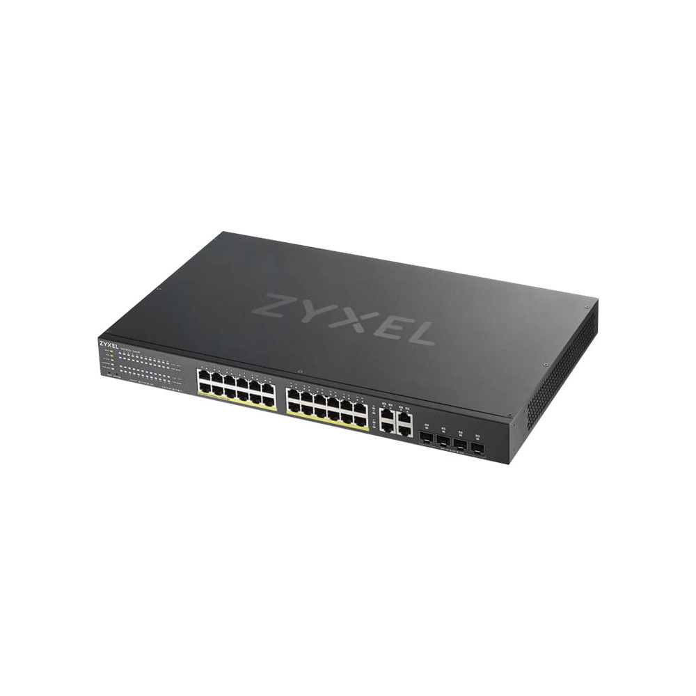 Produktbild för Zyxel GS1920-24HPv2 - switch - 24 portar - smart - rackmonterbar