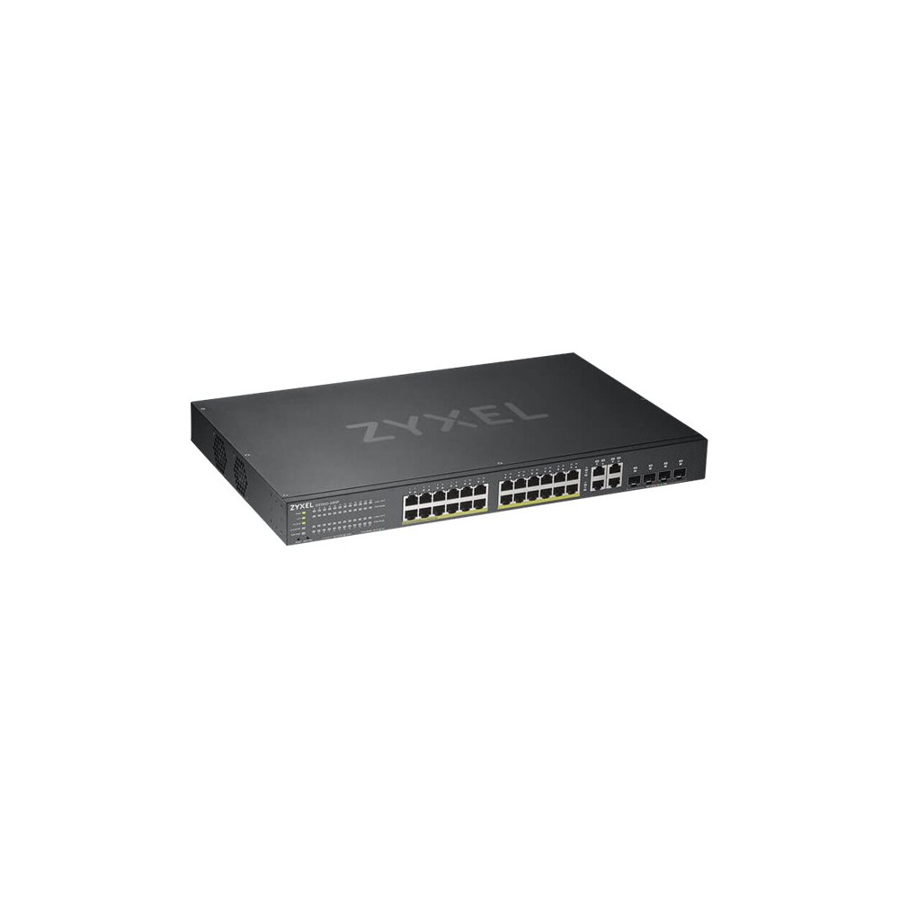 Produktbild för Zyxel GS1920-24HPv2 - switch - 24 portar - smart - rackmonterbar