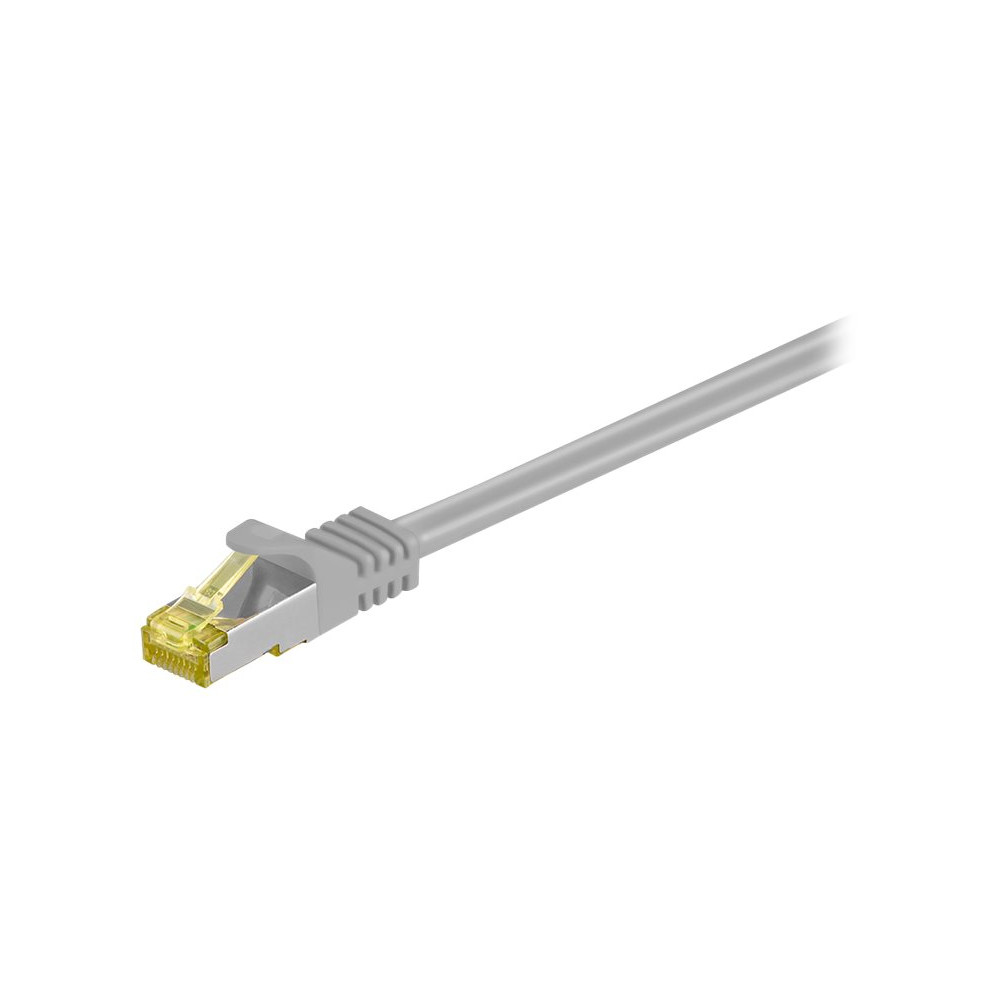 Produktbild för goobay patch-kabel - 25 cm - grå