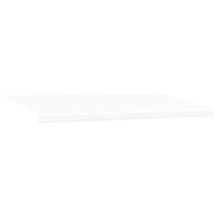 Produktbild för Utdragbar markis Vit 600 × 350 cm Duk och Aluminium