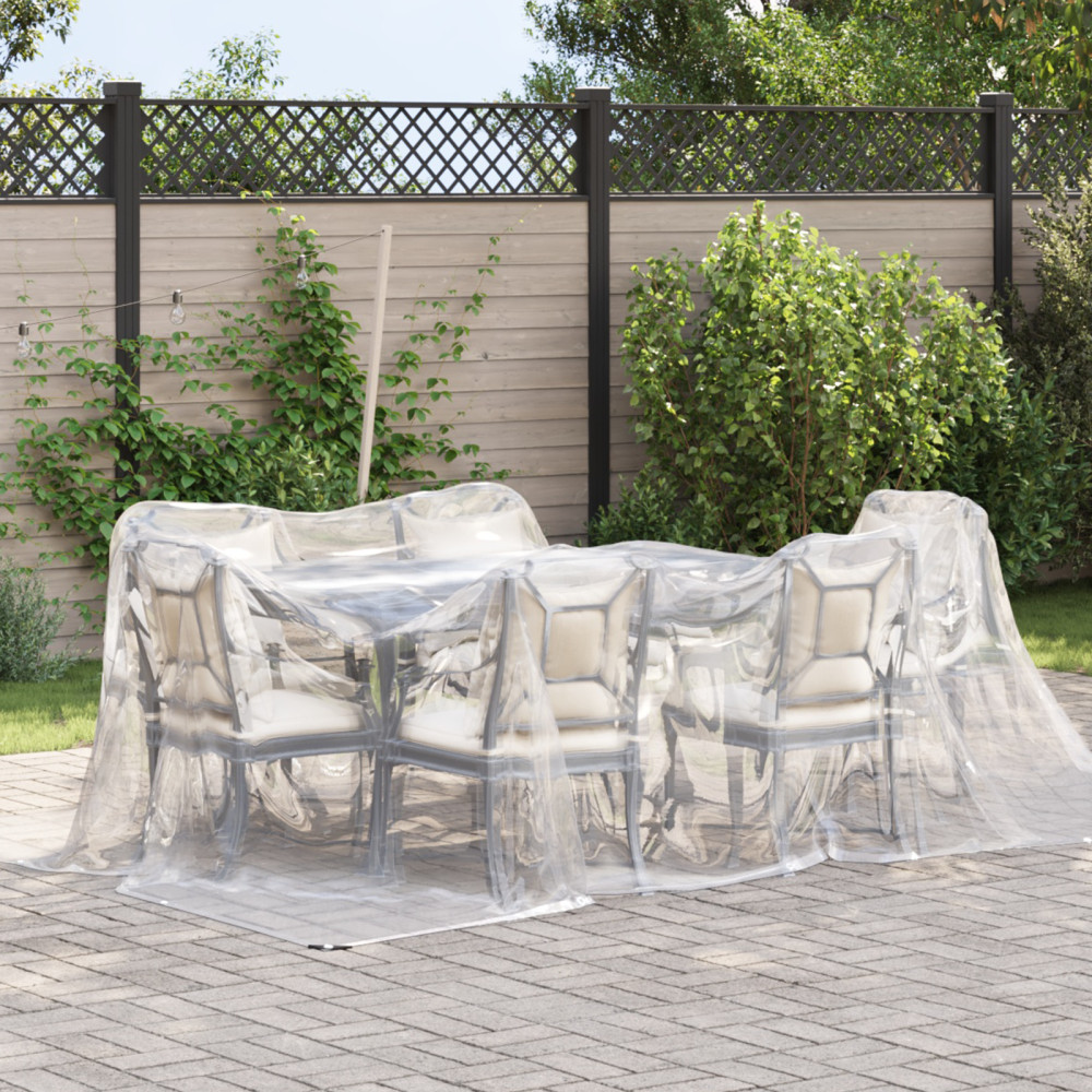 Produktbild för Tarp Transparent 5 × 3,5 m PE