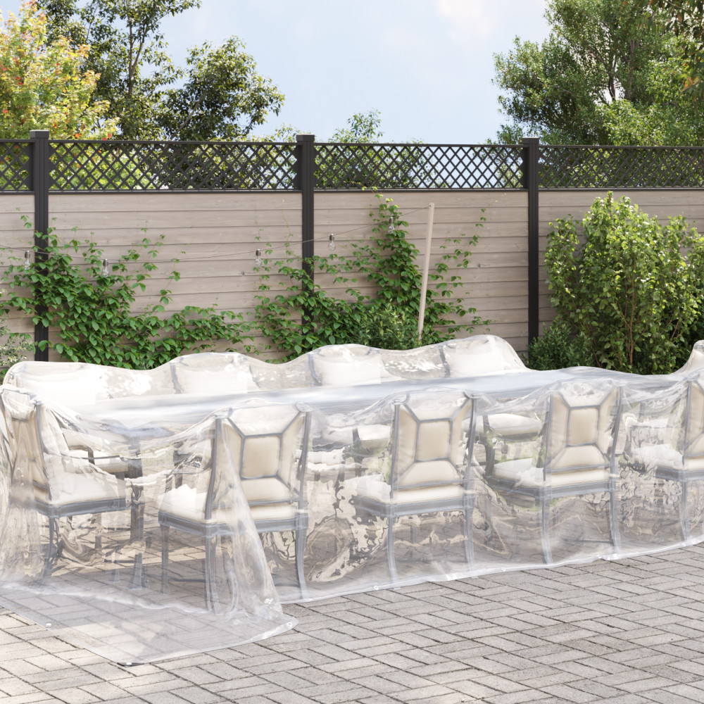 Produktbild för Tarp Transparent 7 x 4 m PE