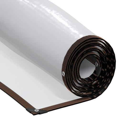 vidaXL Tarp Transparent 6 x 1,5 m PE