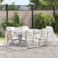 Produktbild för Tarp Transparent 5 × 3,5 m PE