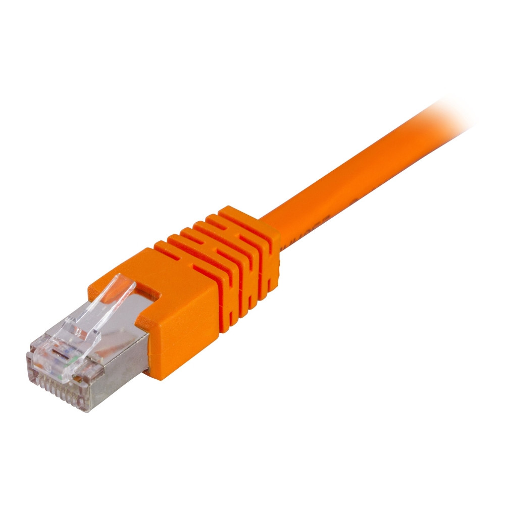 Produktbild för DELTACO STP-603-OR - patch-kabel - 30 cm - orange