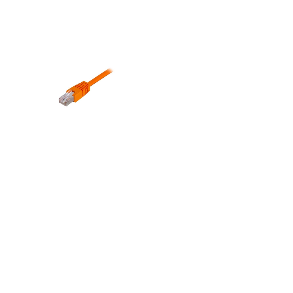 Produktbild för DELTACO STP-603-OR - patch-kabel - 30 cm - orange