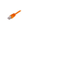Produktbild för DELTACO STP-603-OR - patch-kabel - 30 cm - orange
