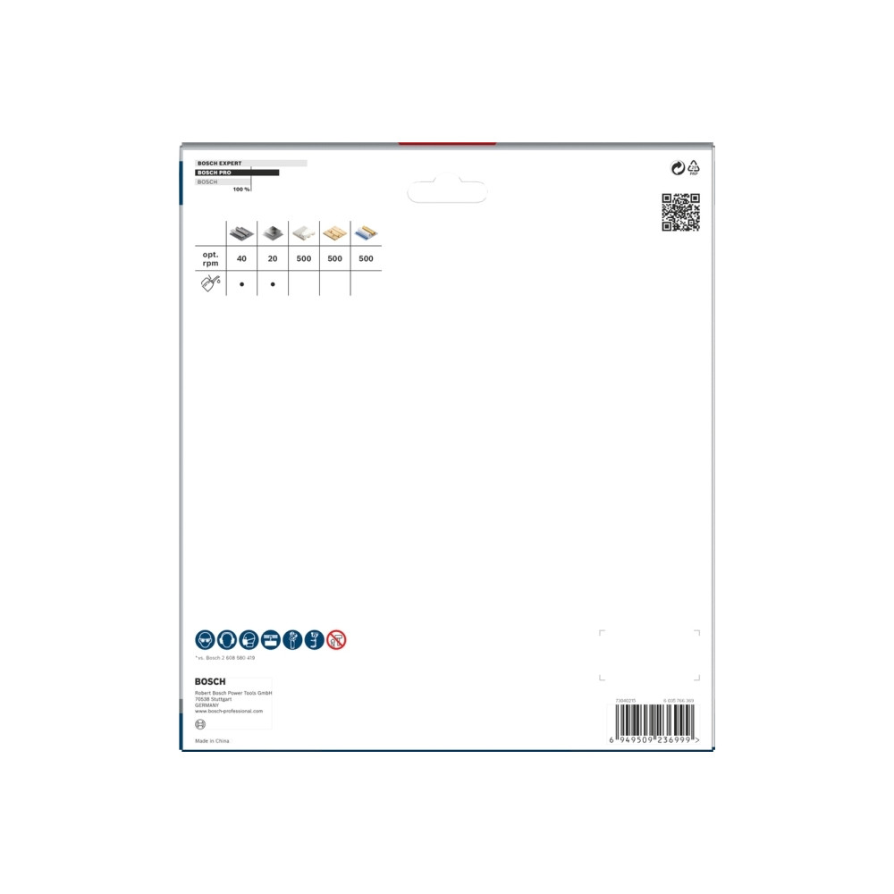 Produktbild för Bosch PRO Multi Material, Single, Borr, Gipsvägg, Metall, Ic...