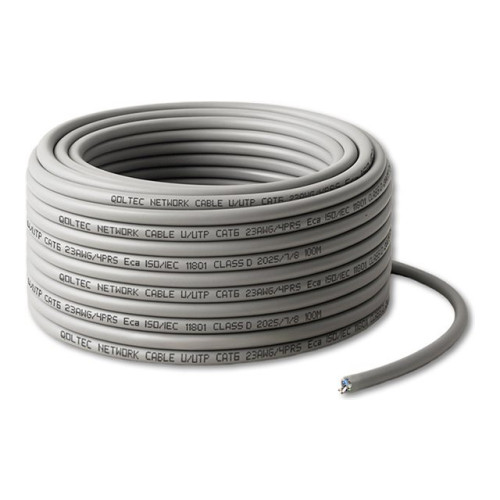 Qoltec Qoltec patch-kabel - 25 m - grå