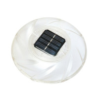 Produktbild för Bestway Flowclear - svävande lampa - LED - 7 färger - soldriven