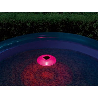 Produktbild för Bestway Flowclear - svävande lampa - LED - 7 färger - soldriven