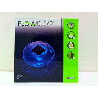 Produktbild för Bestway Flowclear - svävande lampa - LED - 7 färger - soldriven