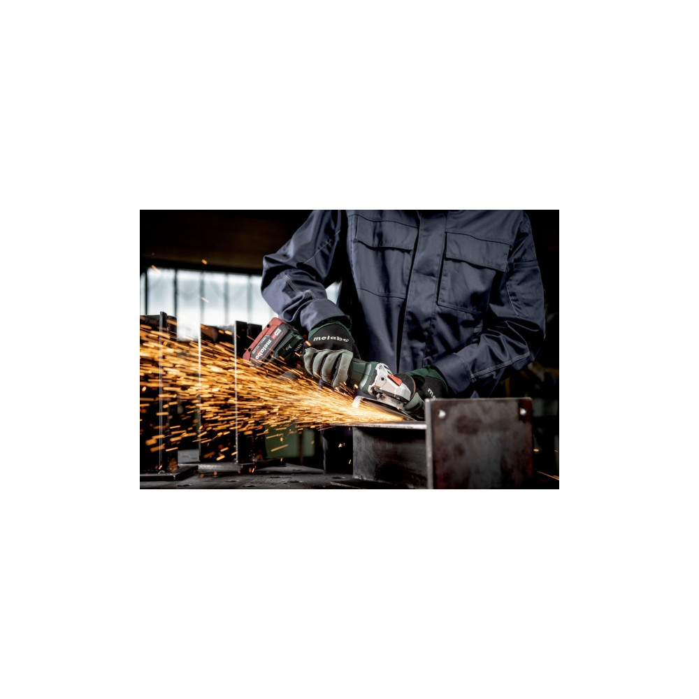 Produktbild för Metabo WVB 18 LT BL 11-125 Quick - vinkelslip - sladdlös - 125 mm - inget batteri