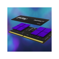 Produktbild för Kingston FURY Impact - DDR5 - modul - 32 GB - SO DIMM 262-pin / PC5-44800 - ej buffrad