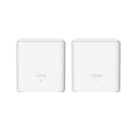 Produktbild för Tenda EX3 (2-pack), Vit, Intern, Mesh-system, System, Dual-b...