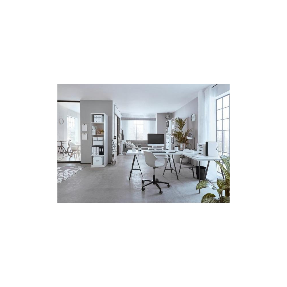 Produktbild för Leitz WOW NeXXt Mini - bordstillbehörsuppsättning - 10 ark - 2 hål - metall - svart
