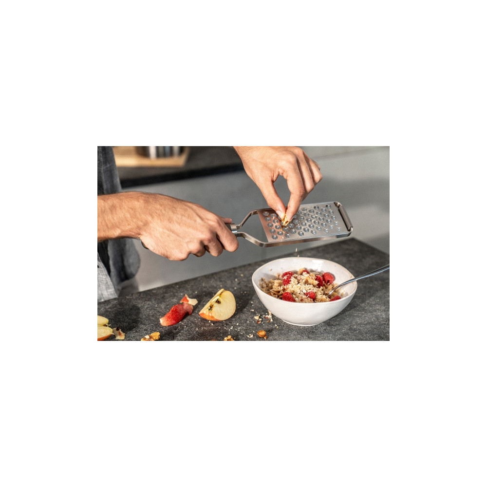 Produktbild för ZWILLING Pro Rivjärn, medium "Z cut" tvåvägs blad i 18/10 RF...