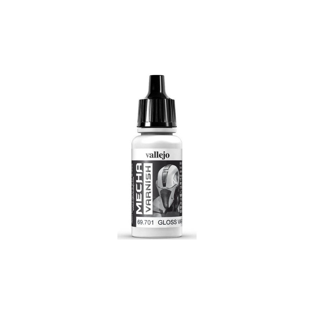 Produktbild för Vallejo 69.701, Transparent, Glansigt, 17 ml, Plastflaska, 1...