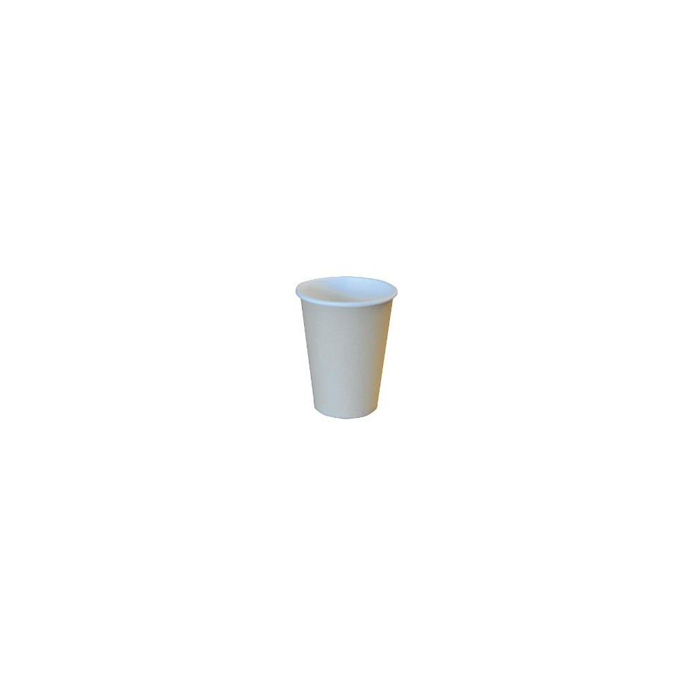 Produktbild för Kaffekopp i kartong Ø70xH90mm 21cl 7.5oz enkelväggig