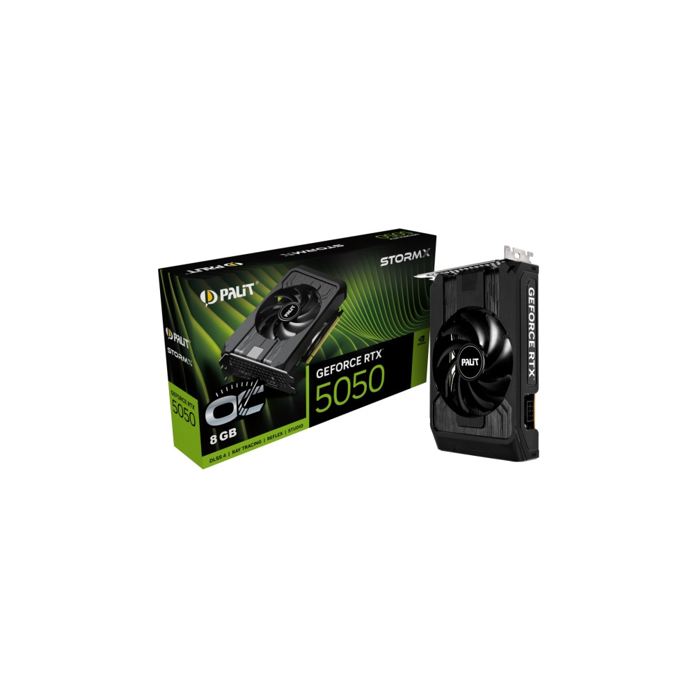 Produktbild för Palit GeForce RTX 5050 StormX OC - grafikkort - GeForce RTX 5050 - 8 GB