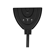 Produktbild för LogiLink - video/ljudsplitter/switch - 3 portar