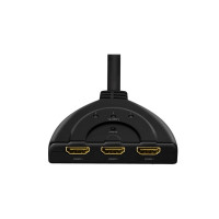 Produktbild för LogiLink - video/ljudsplitter/switch - 3 portar