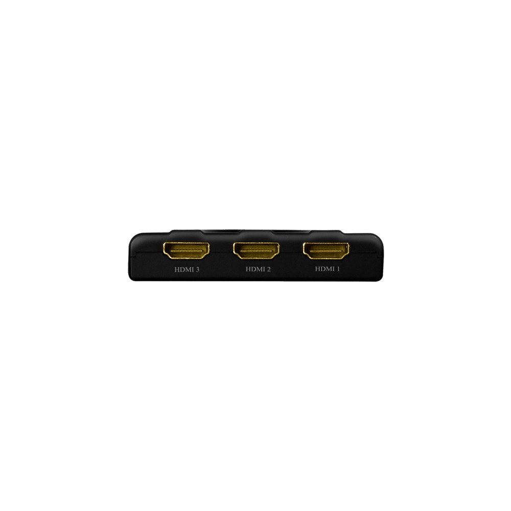 Produktbild för LogiLink - video/ljudsplitter/switch - 3 portar