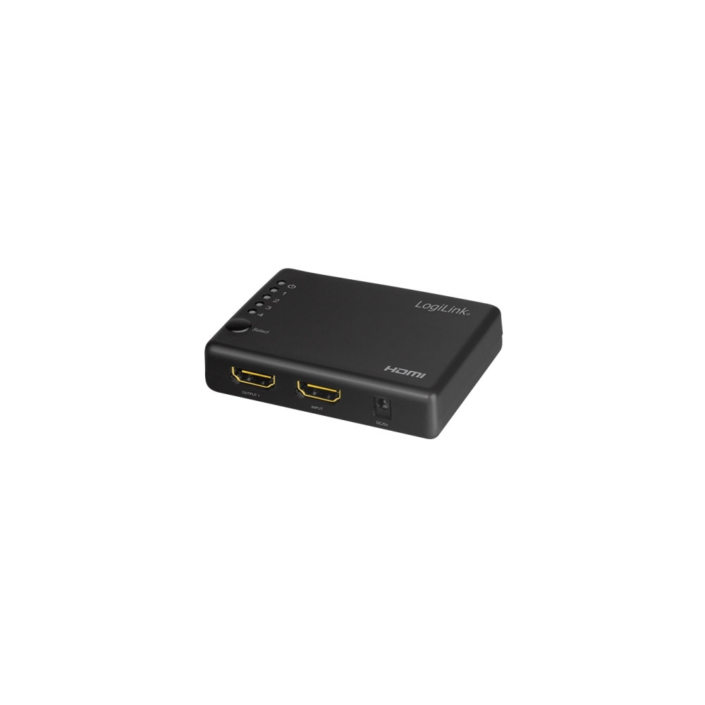Produktbild för LogiLink - video/audiosplitter - 4 portar