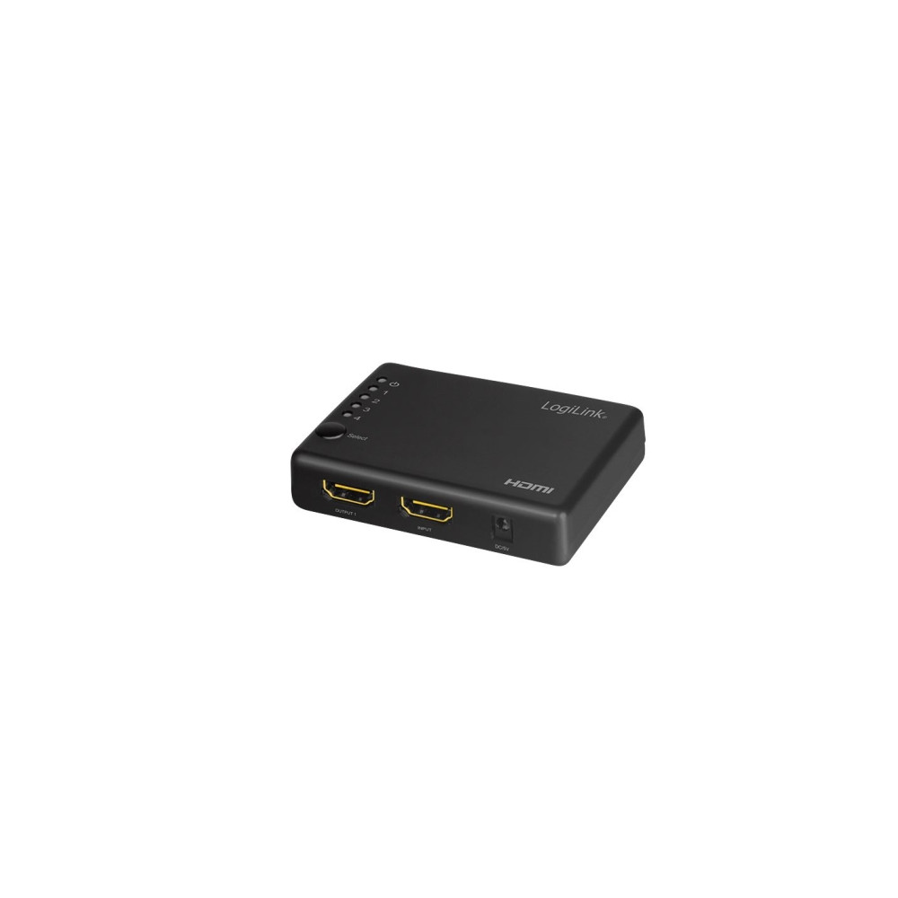 Produktbild för LogiLink - video/audiosplitter - 4 portar