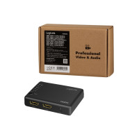 Produktbild för LogiLink - video/audiosplitter - 4 portar