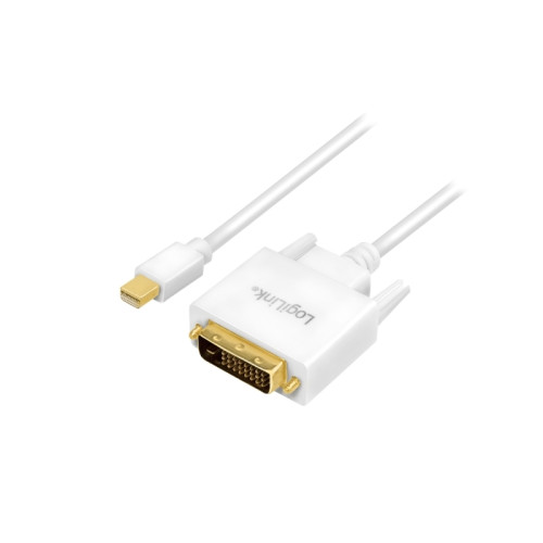 LogiLink LogiLink - videoadapterkabel - Mini DisplayPort till DVI-D - 1.8 m