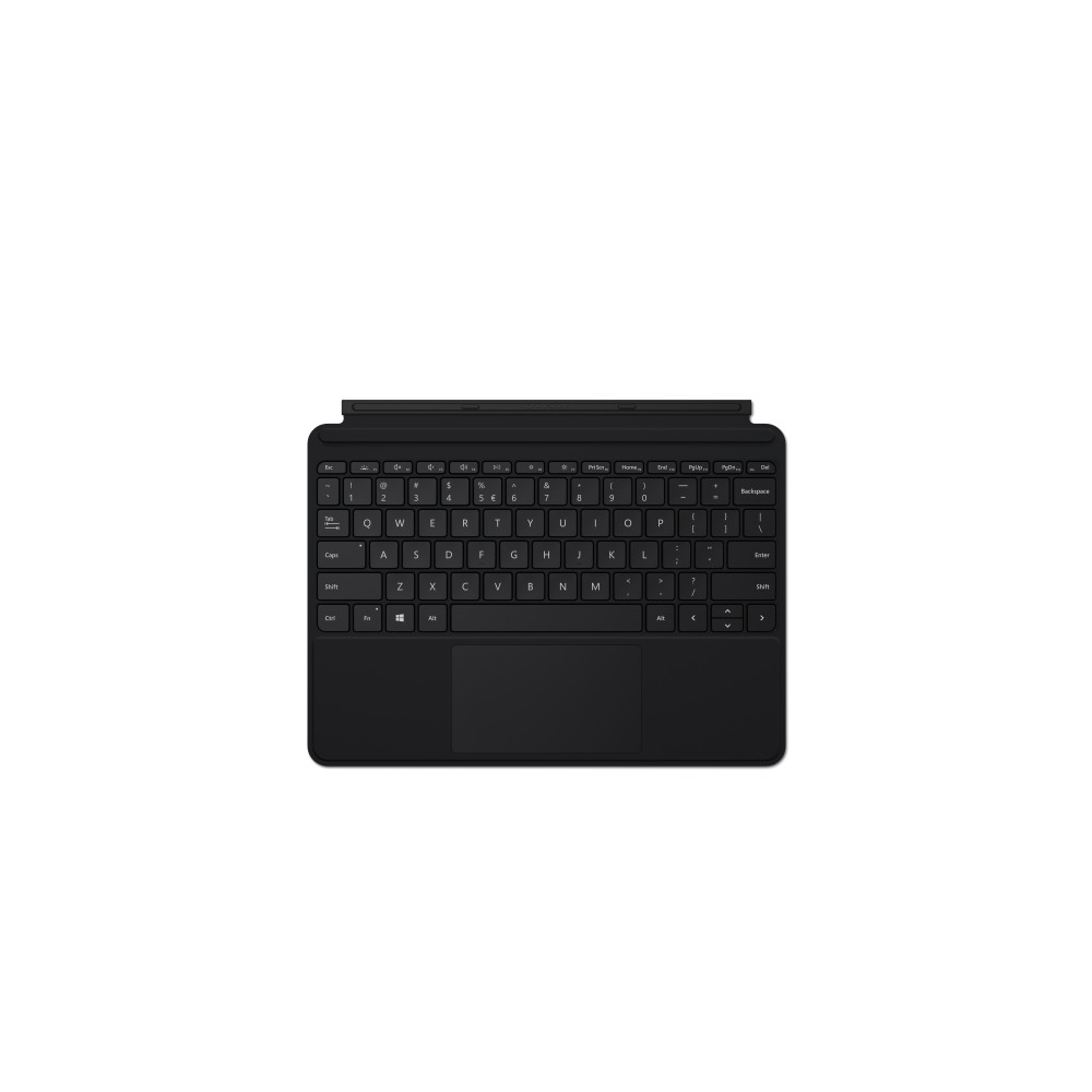 Produktbild för Microsoft Surface Go Type Cover - tangentbord - med pekdyna, accelerometer - engelska - svart Inmatningsenhet