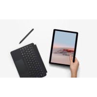 Produktbild för Microsoft Surface Go Type Cover - tangentbord - med pekdyna, accelerometer - engelska - svart Inmatningsenhet